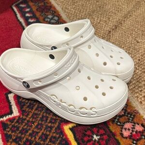 Crocs Baya Platform Clog (Women) 10